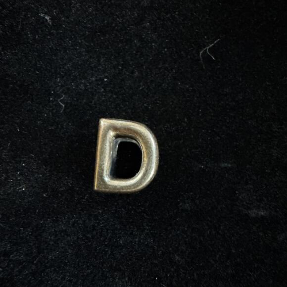 Authentic Pandora Charm, Alphabet Letter D #797458 - Picture 2 of 4
